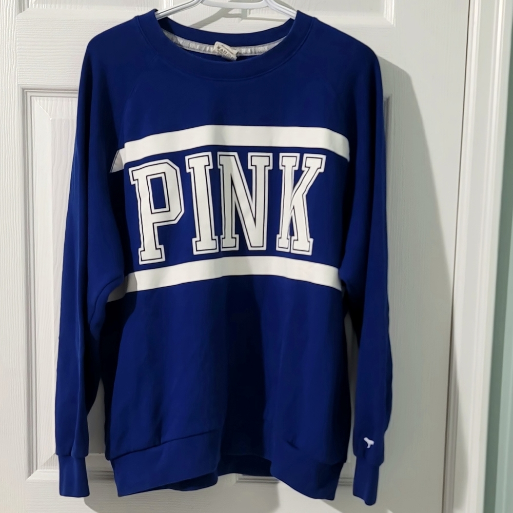 PINK Victoria Secret Women's Pull-Over Sweatshirt Size M